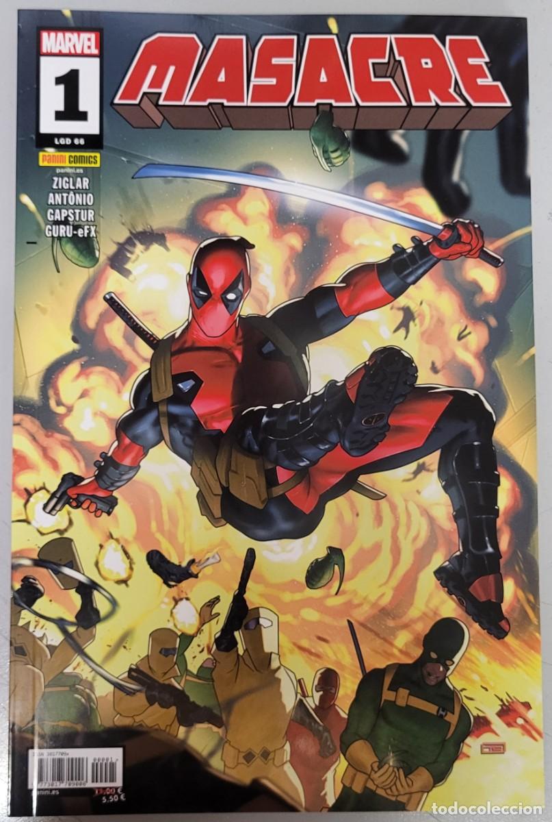 C&oacute;mics: MASACRE N&ordm; 1 / 66 - CODY ZIGLAR / MARVEL - PANINI - Foto 1