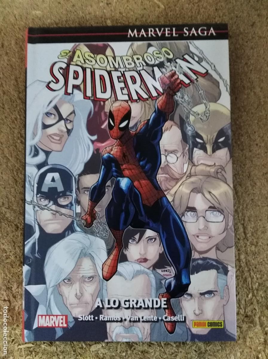 C&oacute;mics: El Asombroso Spiderman.A lo Grande.Marvel Saga.Panini Comics - Foto 1