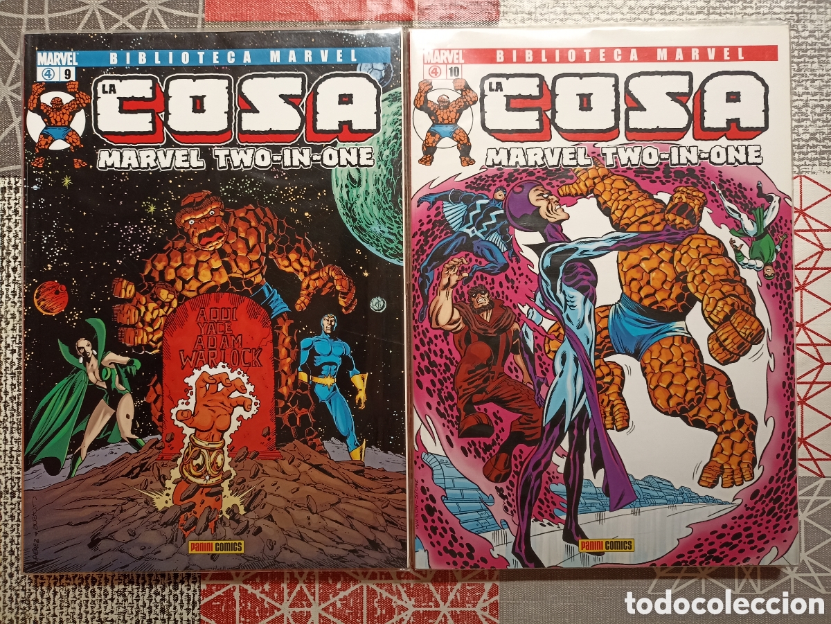 C&oacute;mics: BIBLIOTECA MARVEL: LA COSA N&deg;9, 10 -Panini- - Foto 1