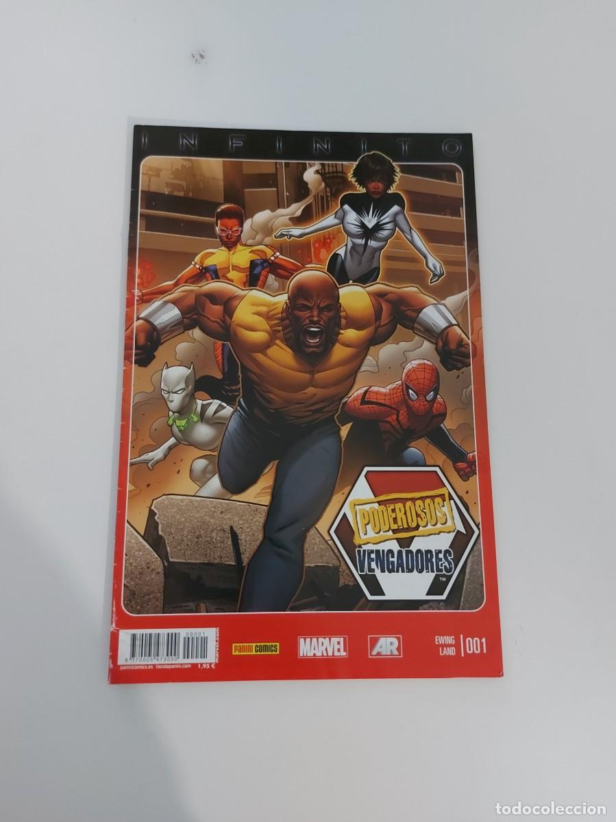 C&oacute;mics: PODEROSOS VENGADORES N.&ordm; 1 (DE 22). INFINITO. GRAPA. PANINI. MARVEL. 2013. - Foto 1