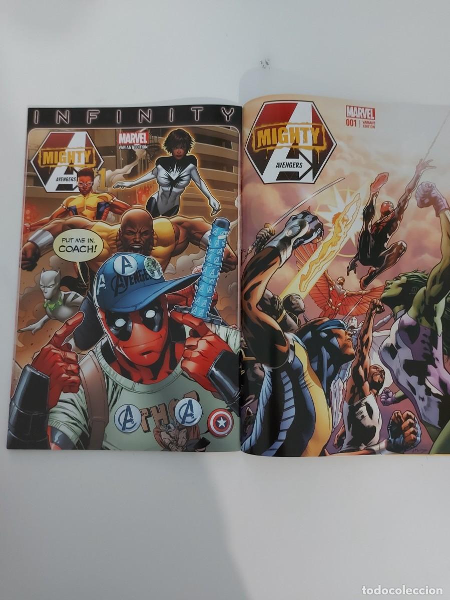 C&oacute;mics: PODEROSOS VENGADORES N.&ordm; 1 (DE 22). INFINITO. GRAPA. PANINI. MARVEL. 2013. - Foto 9