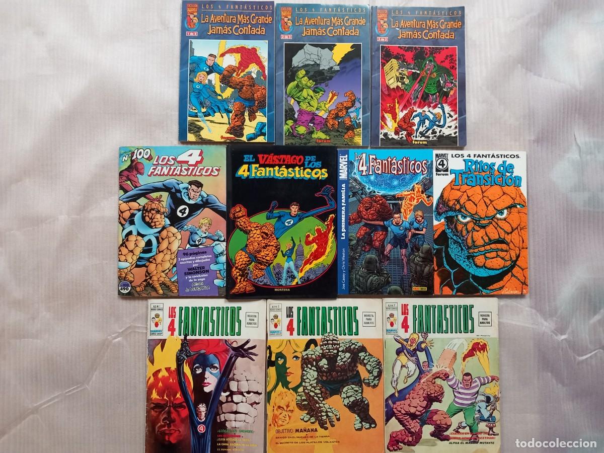 C&oacute;mics: Pack 4 Fant&aacute;sticos Varios - Foto 1