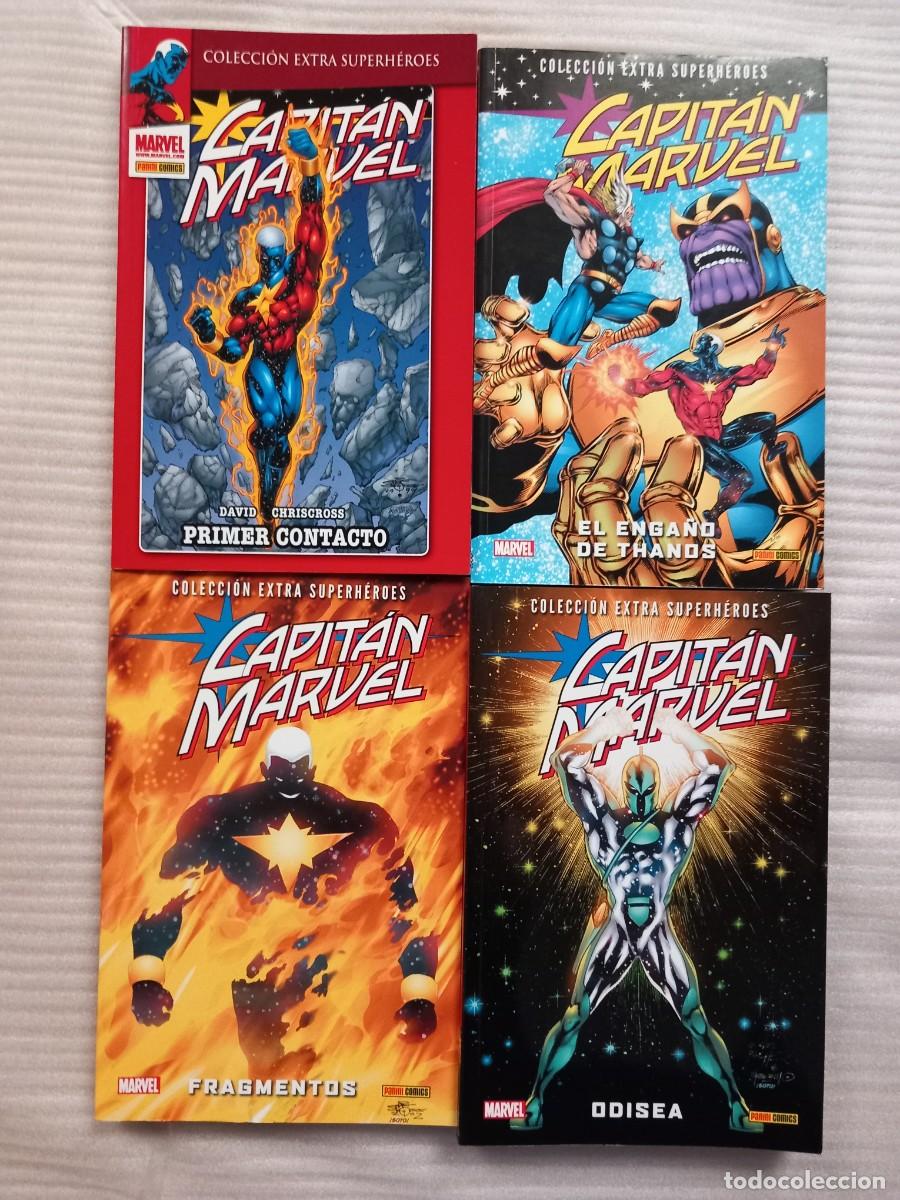 C&oacute;mics: Capit&aacute;n Marvel Vol. 3 y 4 completa. - Foto 1
