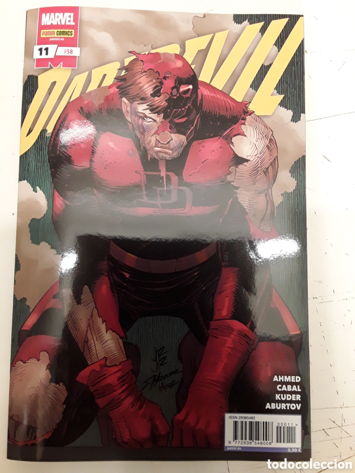 C&oacute;mics: Daredevil 11 / 58 (grapa) - Ahmed, Cabal, Kuder, Aburtov - Panini / Marvel - Foto 1