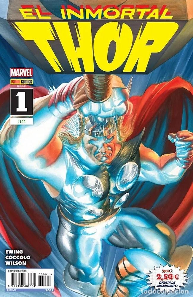 C&oacute;mics: EL INMORTAL THOR NUMERO 1 PANINI. - Foto 1