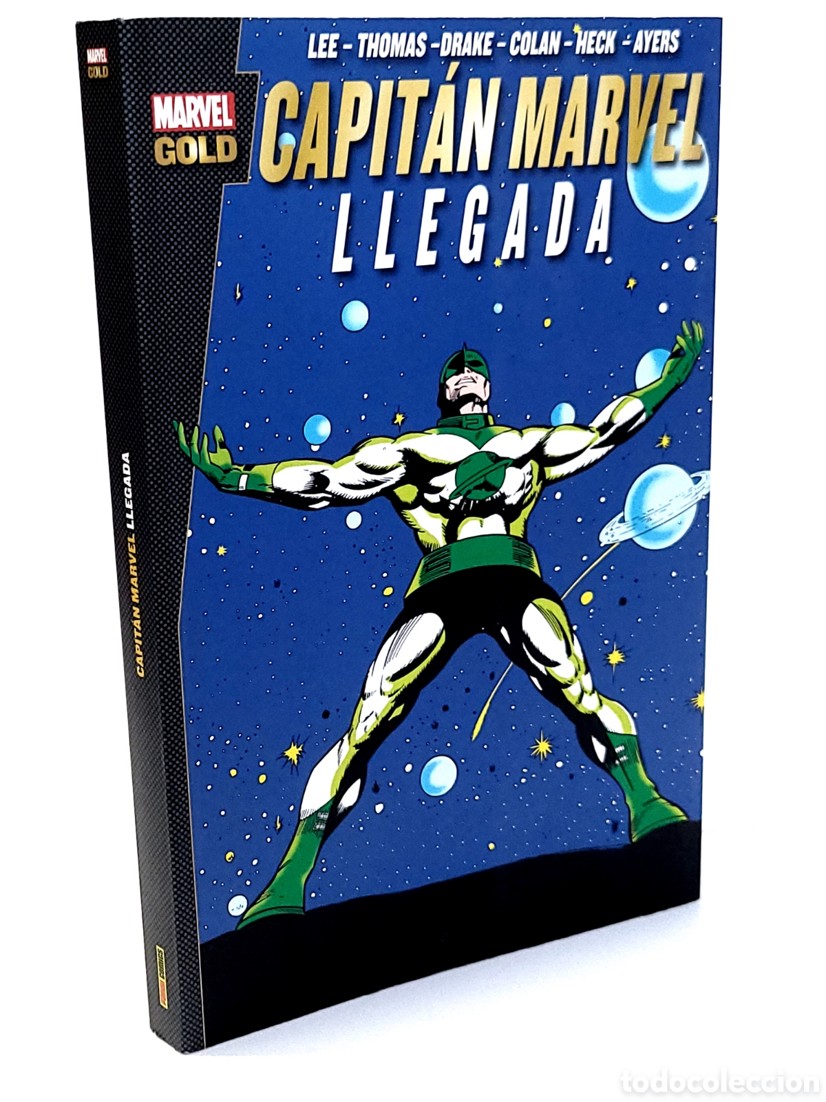 C&oacute;mics: EXCELENTE ESTADO MARVEL GOLD CAPITAN MARVEL 1 LLEGADA PANINI COMICS TOMO - Foto 1