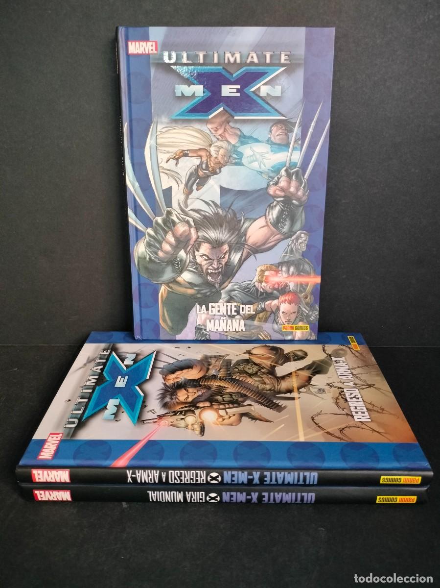 C&oacute;mics: MARVEL ULTIMATE X-MEN LOTE 3 TOMOS DEL 1 AL 3 PANINI COMICS IMPECABLE ESTADO!! - Foto 1