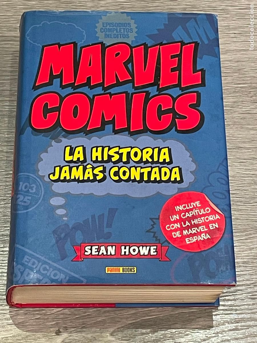 C&oacute;mics: MARVEL COMICS. LA HISTORIA JAM&Aacute;S CONTADA - SEAN HOWE - ED. PANINI COMICS - 2013. - Foto 1