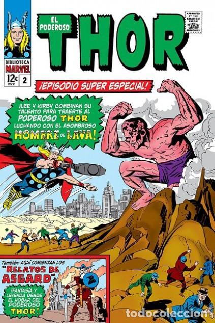 C&oacute;mics: BIBLIOTECA MARVEL COLOR EL PODEROSO THOR N&ordm; 2 - PANINI - ESTADO EXCELENTE - OFI15J - Foto 1