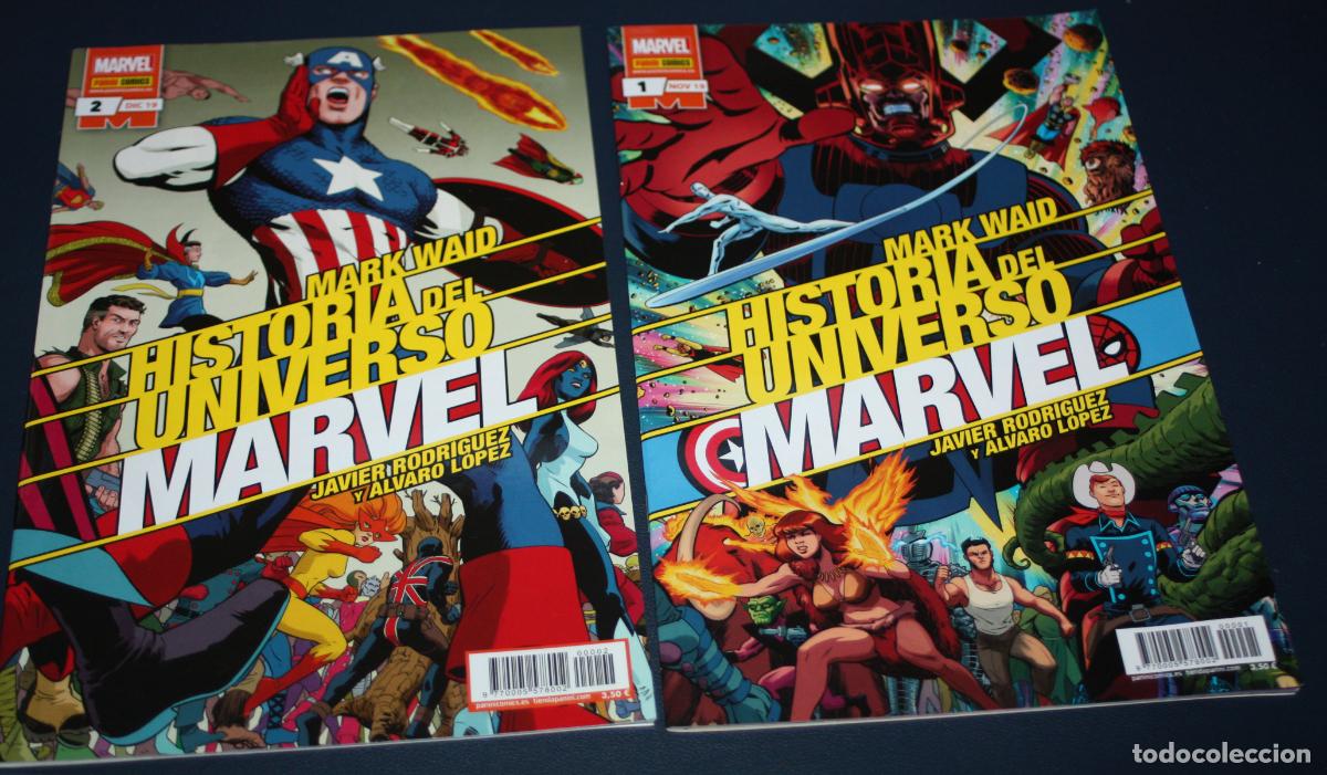 Comics: Historia del Universo Marvel n&uacute;ms. 01+02 (de 6)-NUEVOS, AGOTADOSY REBAJADOS-