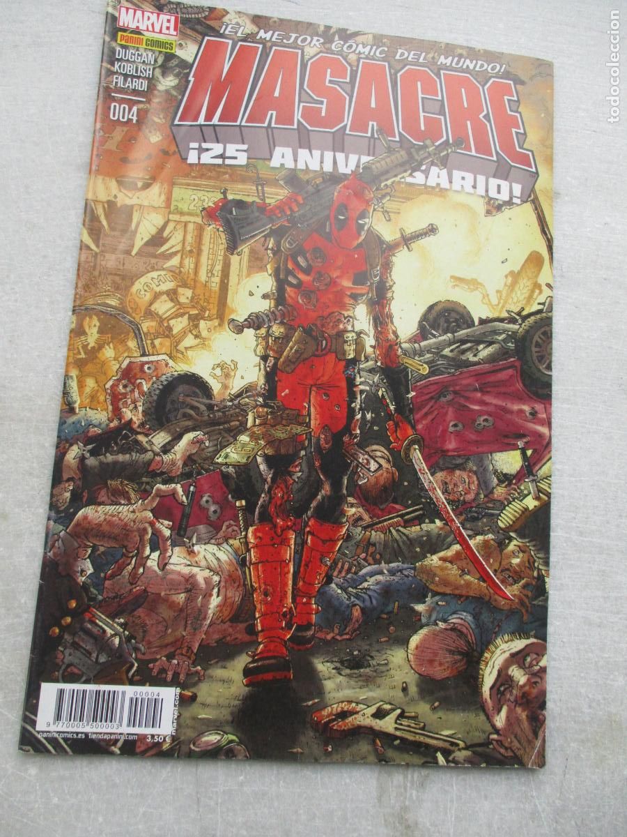 C&oacute;mics: MARVEL-MASACRE-N&ordm;. 4- PANINI - Foto 1