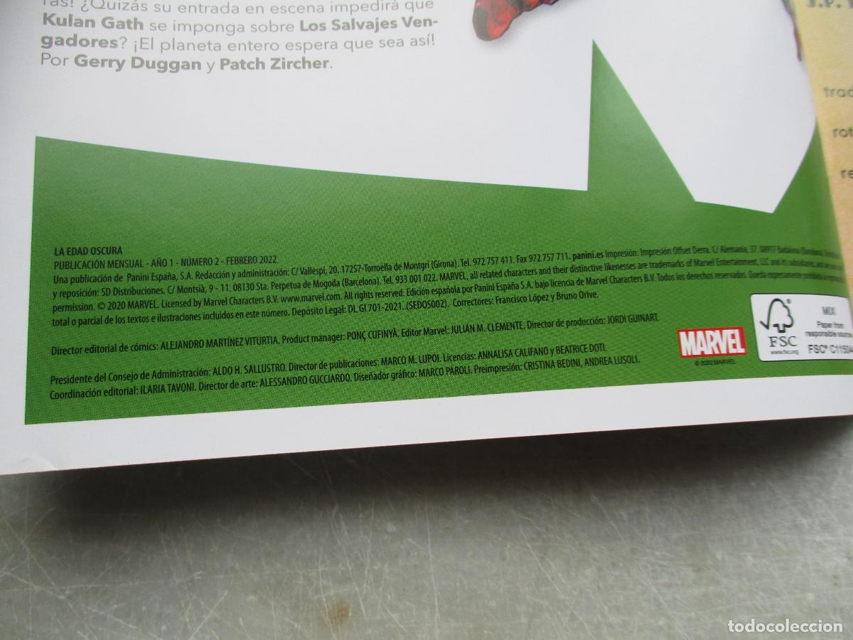 C&oacute;mics: MARVEL-LA EDAD OSCURA-N&ordm;. 2- PANINI - Foto 2