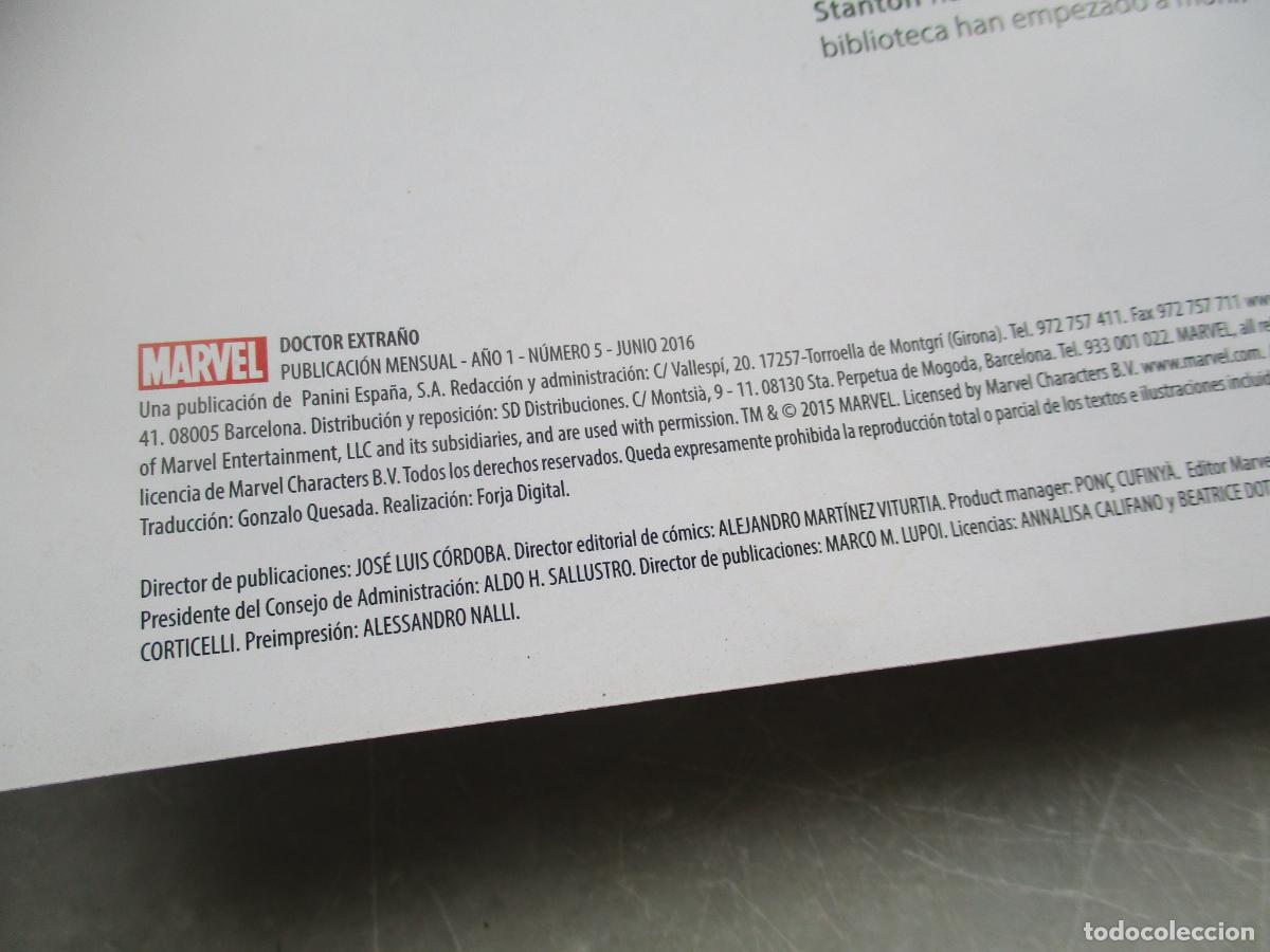 C&oacute;mics: MARVEL- DOCTOR EXTRA&Ntilde;O,-N&ordm;. 5- PANINI - Foto 2