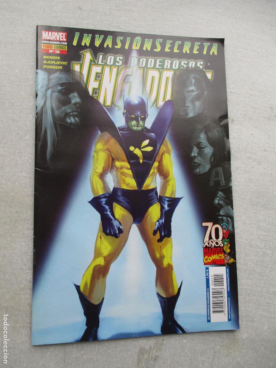 C&oacute;mics: MARVEL- INVASI&Oacute;N SECRETA, LOS PODEROSOS VENGADORES-N&ordm;. 15- PANINI - Foto 1