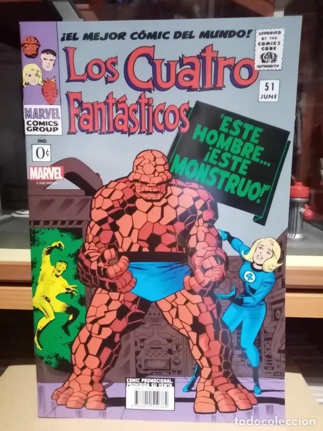 C&oacute;mics: Los 4 fant&aacute;sticos (facs&iacute;mil) panini - Foto 1