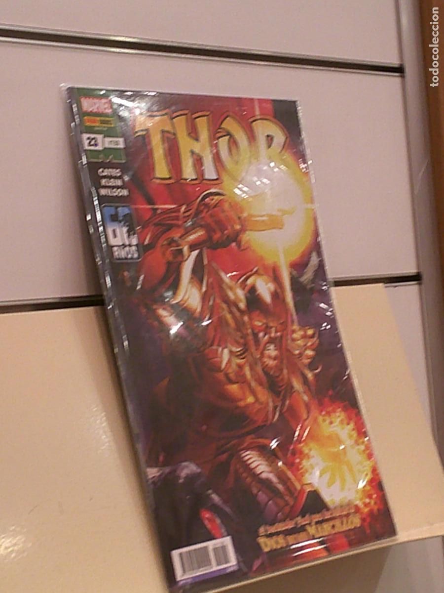 C&oacute;mics: THOR VOL. 5 N&ordm; 23-130 DIOS DE LOS MARTILLOS FINAL MARVEL - PANINI - Foto 1
