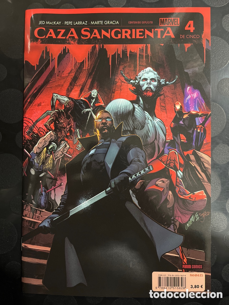 C&oacute;mics: CAZA SANGRIENTA N.4 RED BAND : CONTENIDO EXPL&Iacute;CITO ( 2024/&hellip; )