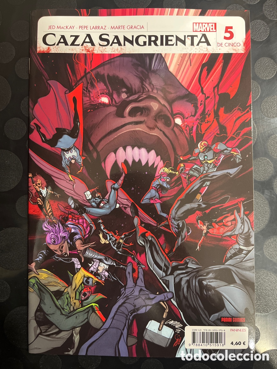 C&oacute;mics: CAZA SANGRIENTA N.5 LA OSCURIDAD PROSIGUE ( 2024/&hellip; )