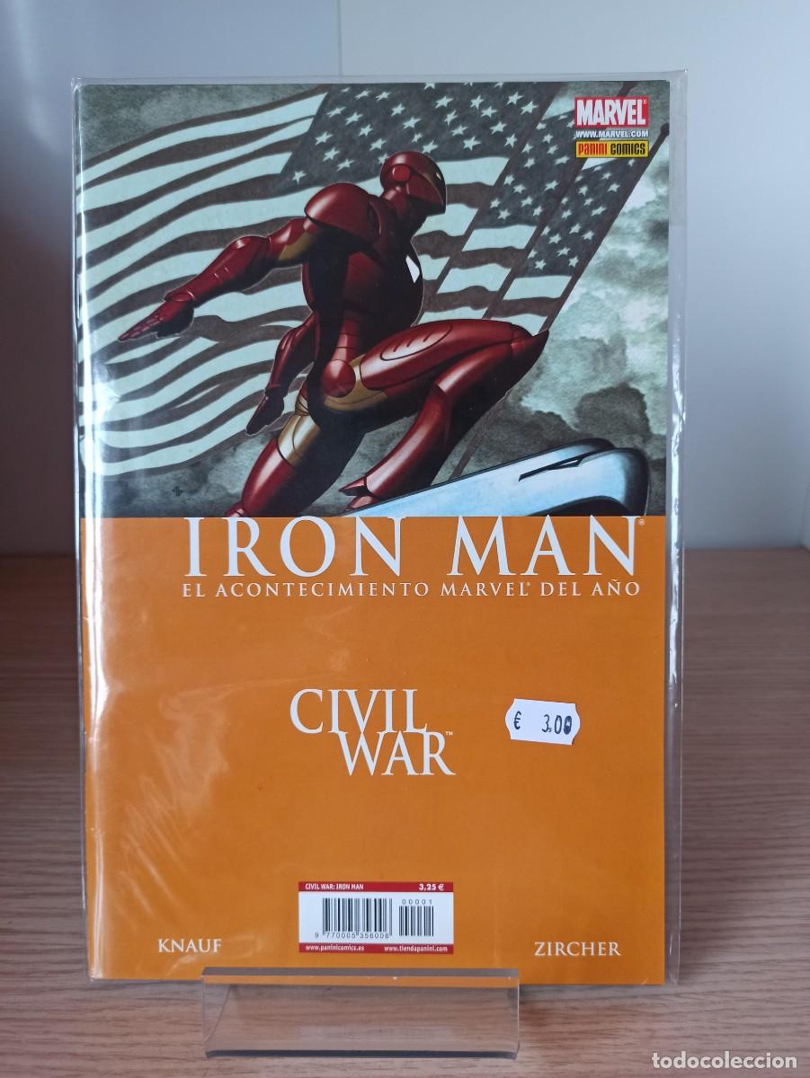 C&oacute;mics: IRON MAN - CIVIL WAR (Ed. Panini comics) N&ordm; 1 - Foto 1