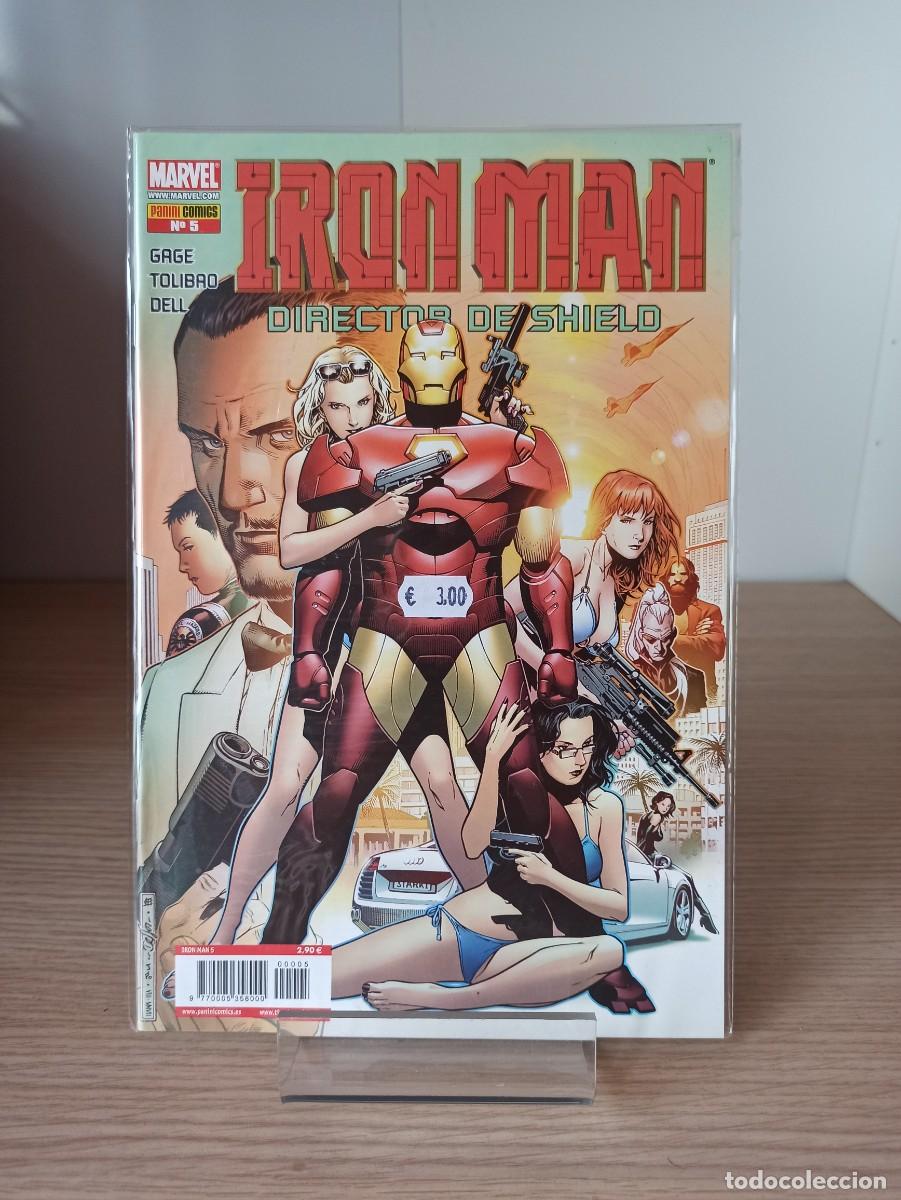 C&oacute;mics: IRON MAN - DIRECTOR DE SHIELD (Ed. Panini Comics) N&ordm; 5 - Foto 1
