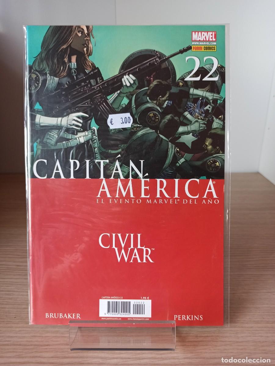C&oacute;mics: CAPITAN AMERICA - CIVIL WAR (Ed. Panini Comics) N&ordm; 22 - Foto 1