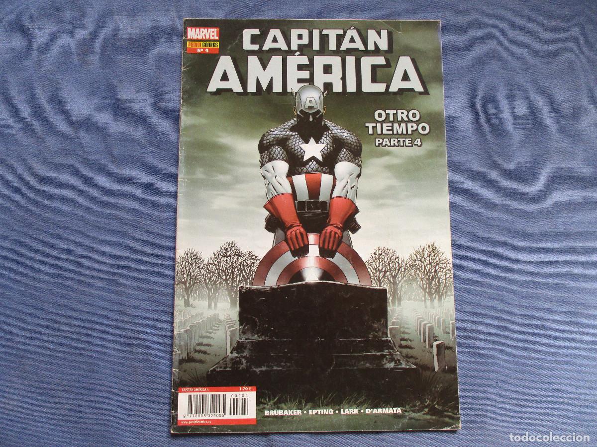 C&oacute;mics: MARVEL / CAPIT&Aacute;N AM&Eacute;RICA N.&ordm; 4 de ED BRUBAKER &middot; A&Ntilde;O 2 PANINI 2006 - Foto 2