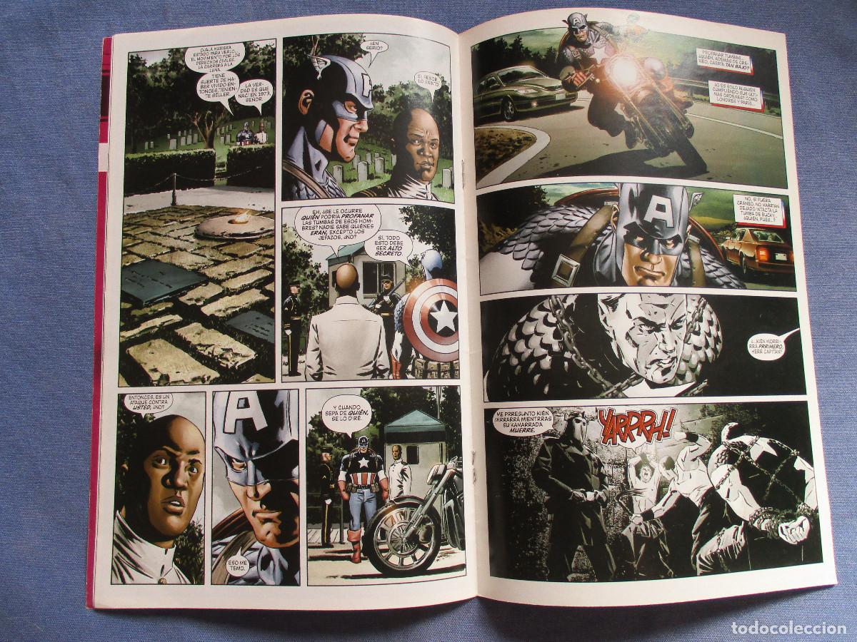 C&oacute;mics: MARVEL / CAPIT&Aacute;N AM&Eacute;RICA N.&ordm; 4 de ED BRUBAKER &middot; A&Ntilde;O 2 PANINI 2006 - Foto 3