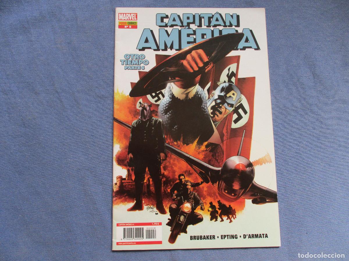 C&oacute;mics: MARVEL / CAPIT&Aacute;N AM&Eacute;RICA N.&ordm; 6 de ED BRUBAKER &middot; A&Ntilde;O 2 PANINI 2006 - Foto 1