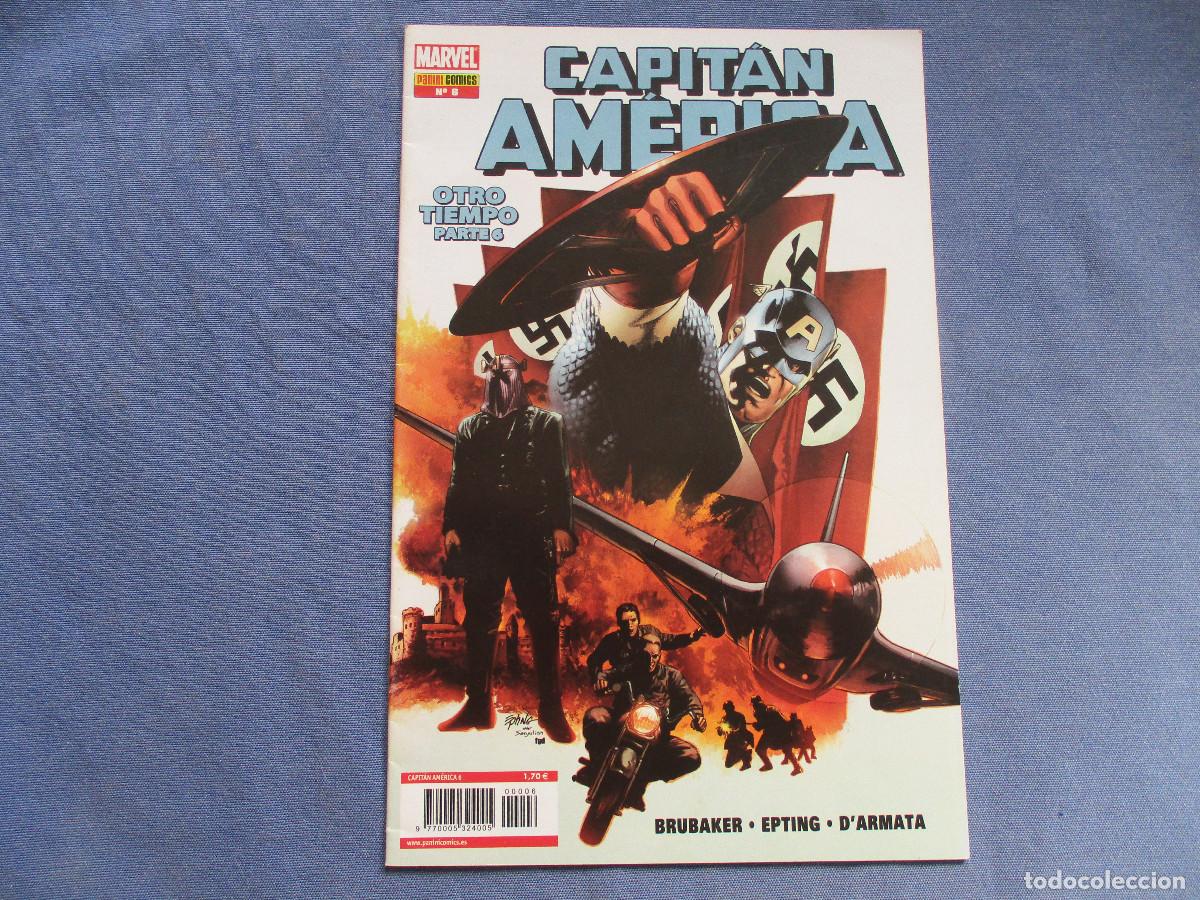 C&oacute;mics: MARVEL / CAPIT&Aacute;N AM&Eacute;RICA N.&ordm; 6 de ED BRUBAKER &middot; A&Ntilde;O 2 PANINI 2006 - Foto 2