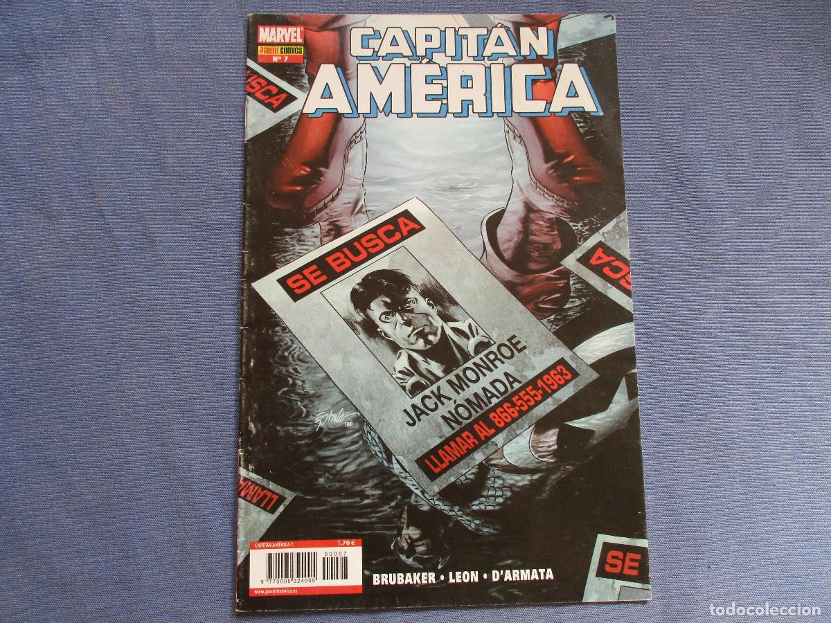 C&oacute;mics: MARVEL / CAPIT&Aacute;N AM&Eacute;RICA N.&ordm; 7 de ED BRUBAKER &middot; A&Ntilde;O 2 PANINI 2006 - Foto 1