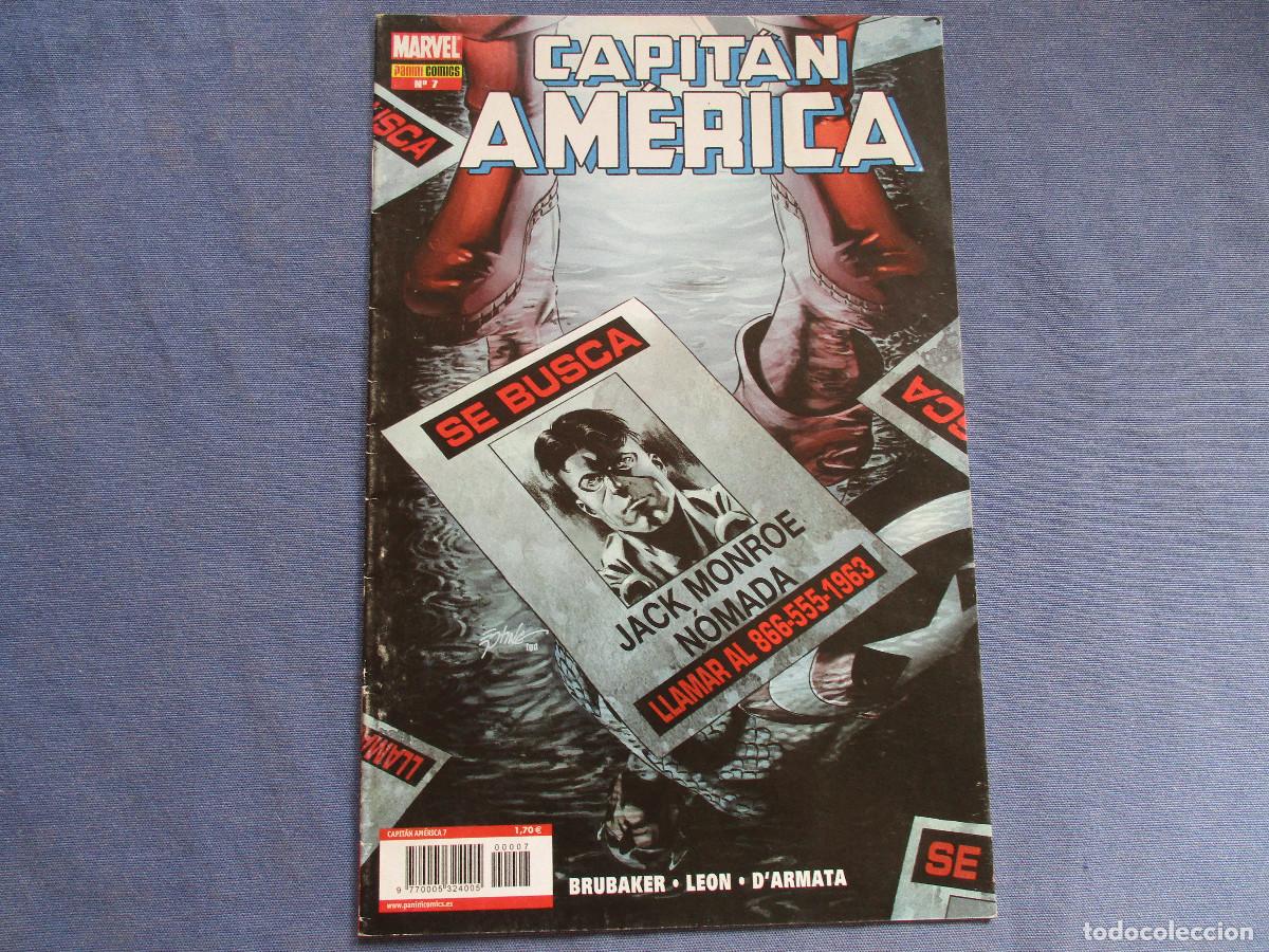 C&oacute;mics: MARVEL / CAPIT&Aacute;N AM&Eacute;RICA N.&ordm; 7 de ED BRUBAKER &middot; A&Ntilde;O 2 PANINI 2006 - Foto 2