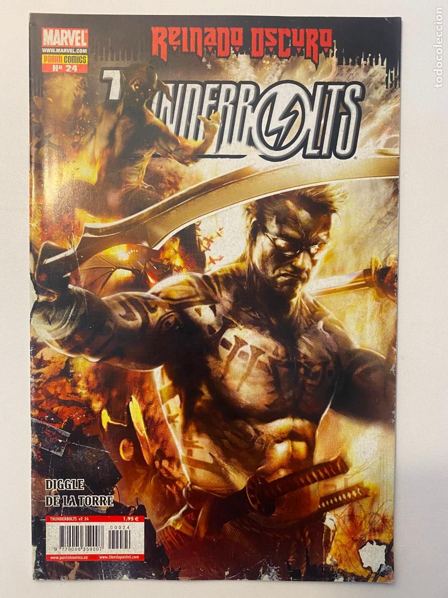 C&oacute;mics: Thunderbolts, Volumen 2, n&ordm; 24. Reinado Oscuro. Panini, 2010. &Uacute;ltimo n&uacute;mero. Vol II