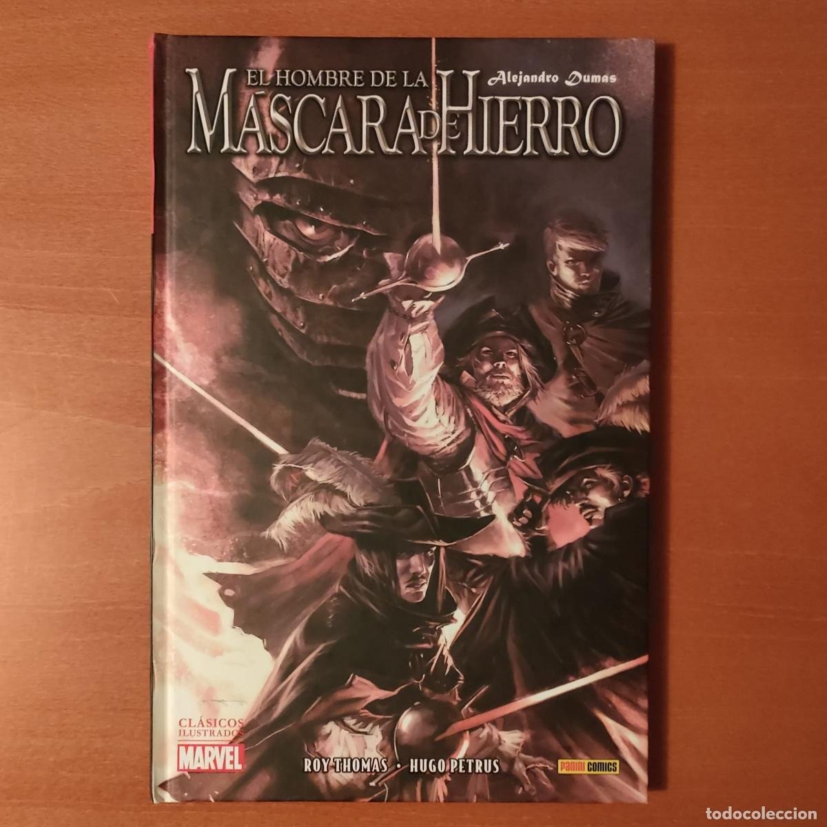 Lote 516396097: Clásicos Ilustrados Marvel. El Hombre de la Máscara de Hierro Panini Cómics