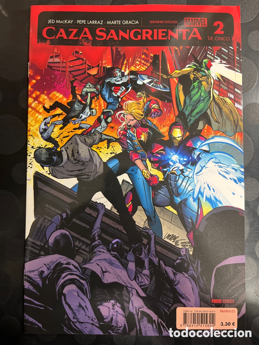 Comics: CAZA SANGRIENTA N.2 RED BAND : CONTENIDO EXPL&Iacute;CITO ( 2024/&hellip; )
