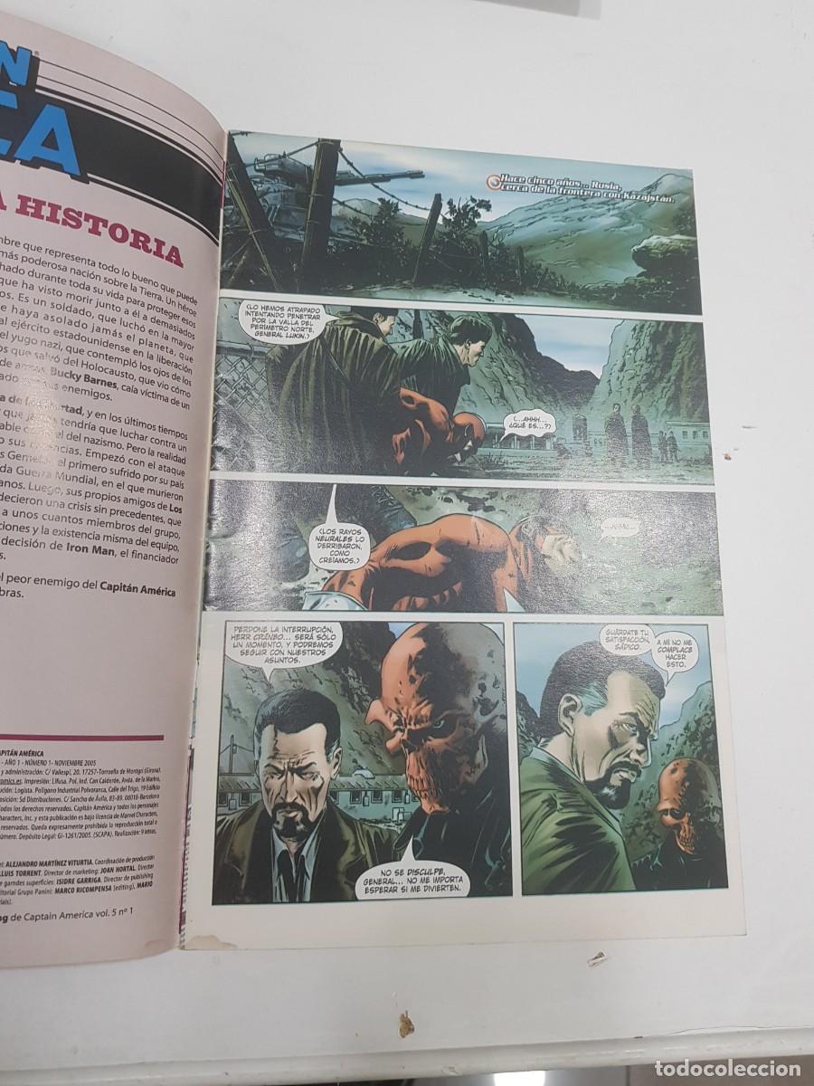 C&oacute;mics: Comic Capitan america Panini comics Marvel n&ordm;1 otro tiempo parte 1 - Foto 2