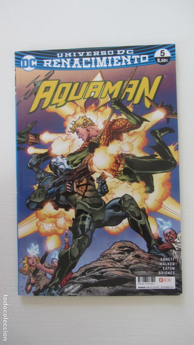 C&oacute;mics: AQUAMAN 19. UNIVERSO DC RENACIMIENTO 5. ECC COMICS ARX207 - Foto 1