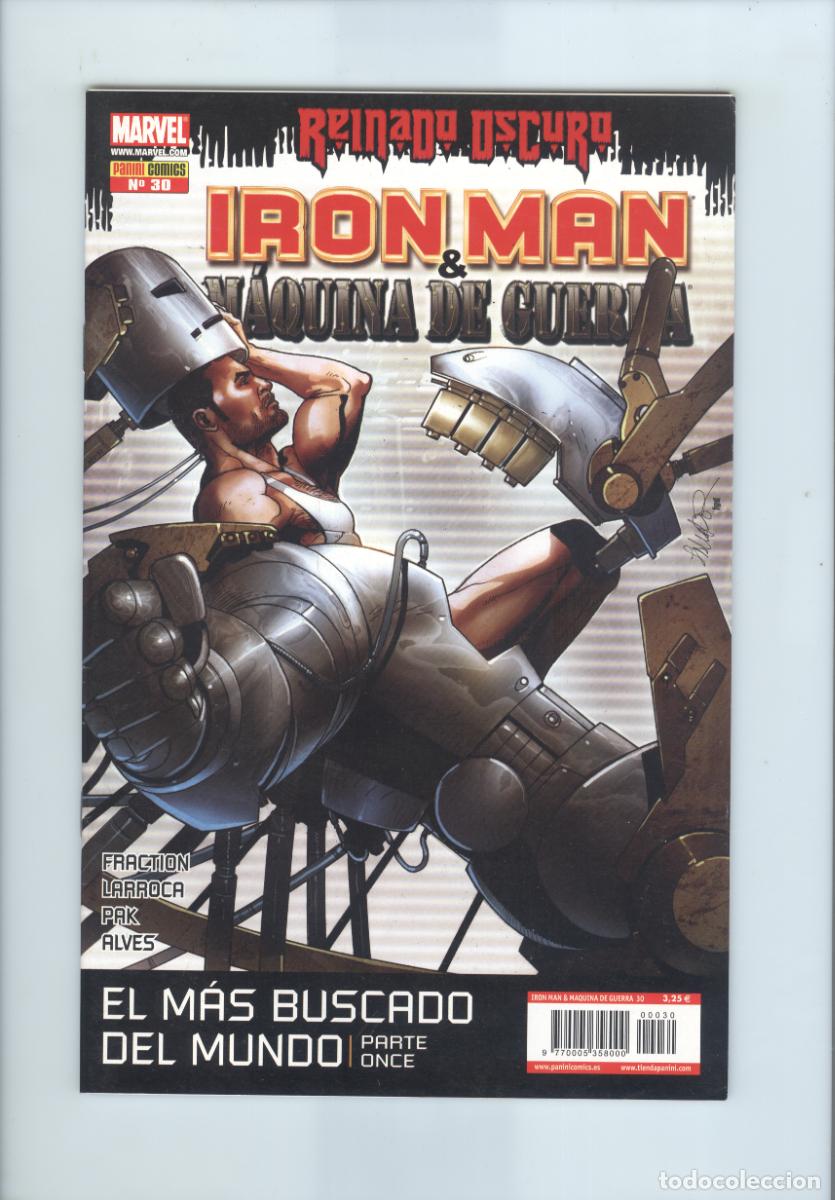 C&oacute;mics: Panini. Iron Man director de Shield. Maquina de guerra. El invencible. 30 - Foto 1