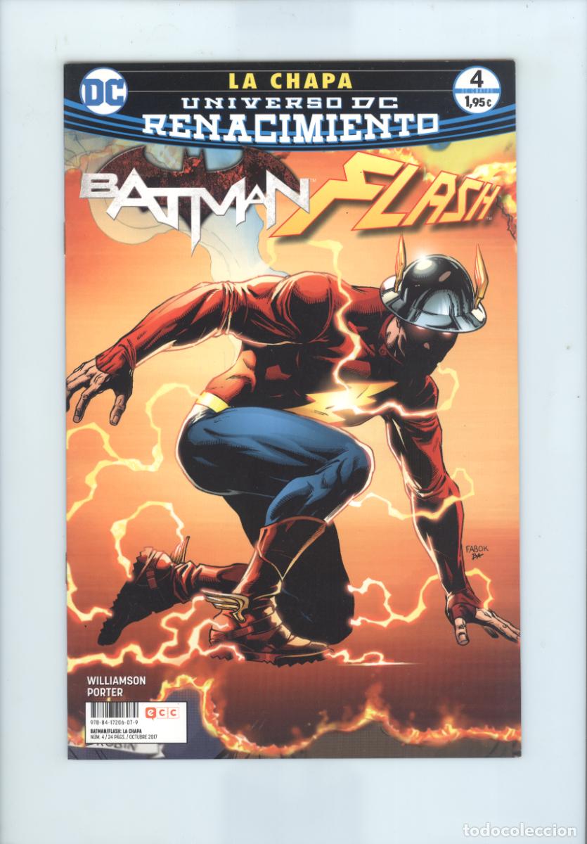 C&oacute;mics: Ecc. Batman. Flash. Universo dc. Renacimiento. La chapa. 4 - Foto 1