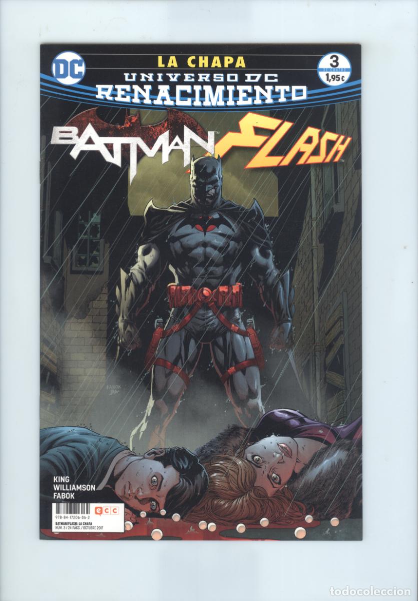 C&oacute;mics: Ecc. Batman. Flash. Universo dc. Renacimiento. La chapa. 3 - Foto 1