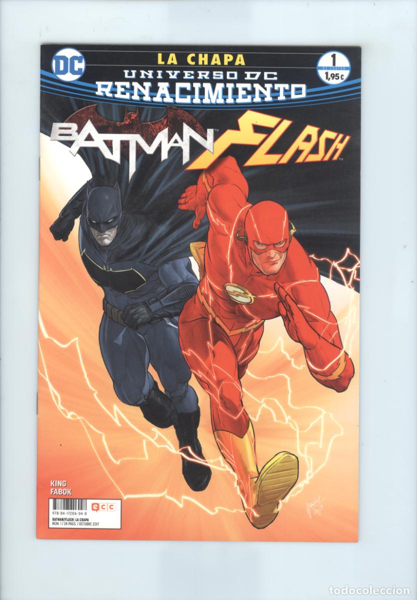 C&oacute;mics: Ecc. Batman. Flash. Universo dc. Renacimiento. La chapa. 1 - Foto 1