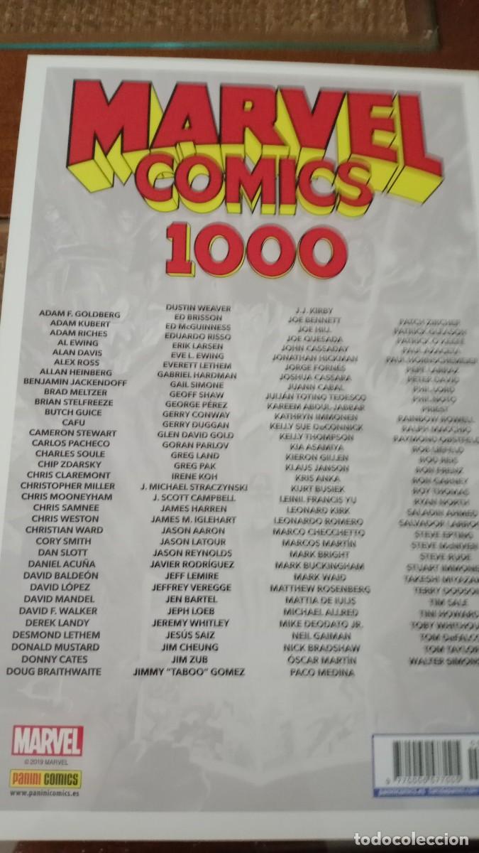 C&oacute;mics: MARVEL COMICS 1000. 80 A&Ntilde;OS. PANINI - Foto 2