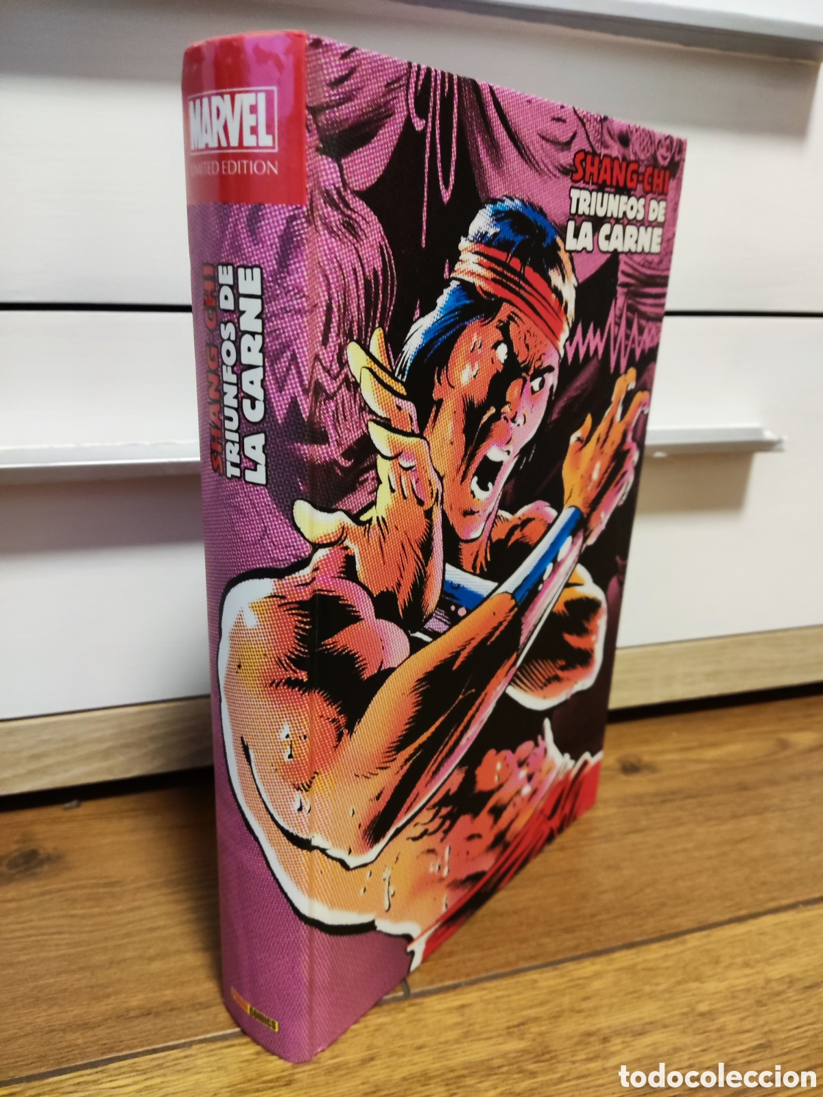 C&oacute;mics: SHANG-CHI TRIUNFOS DE LA CARNE Marvel Limited Edition MLE IMPECABLE - Foto 2