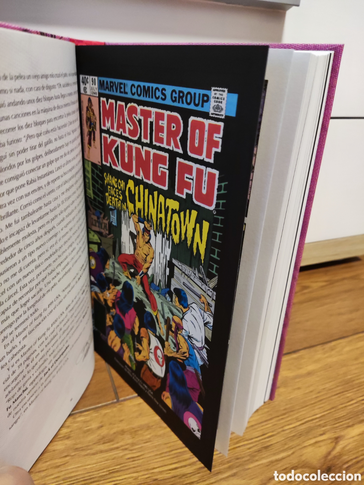 C&oacute;mics: SHANG-CHI TRIUNFOS DE LA CARNE Marvel Limited Edition MLE IMPECABLE - Foto 4