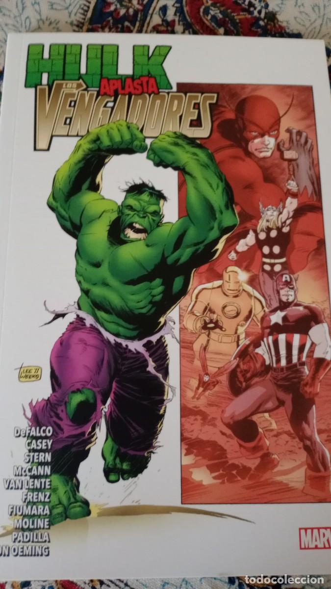 C&oacute;mics: HULK APLASTA A LOS VENGADORES. PANINI - Foto 1