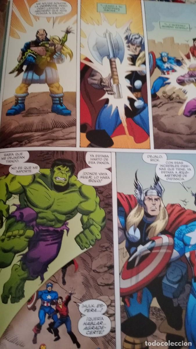 C&oacute;mics: HULK APLASTA A LOS VENGADORES. PANINI - Foto 3
