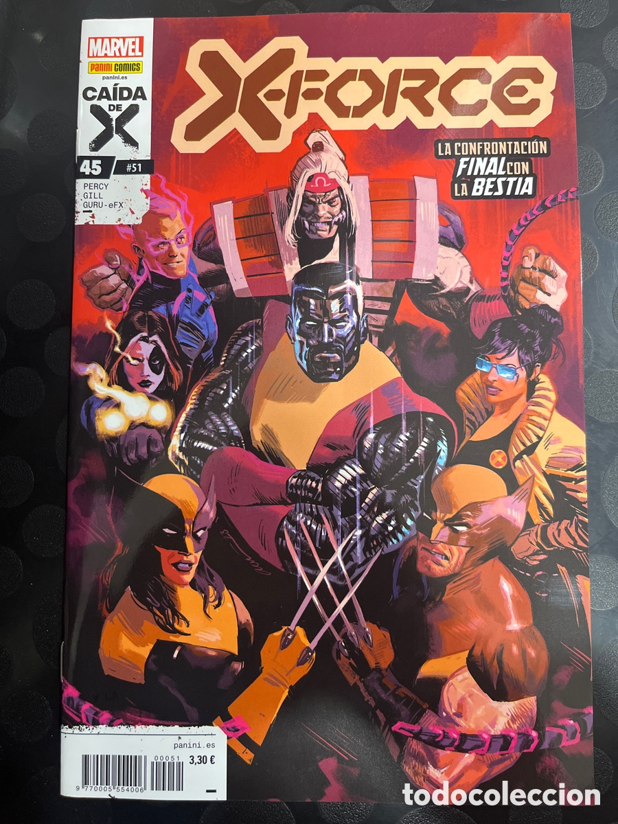 C&oacute;mics: X FORCE N.51 / 45 OBJETIVO : LA BESTIA ( 2019/&hellip; ) - Foto 1