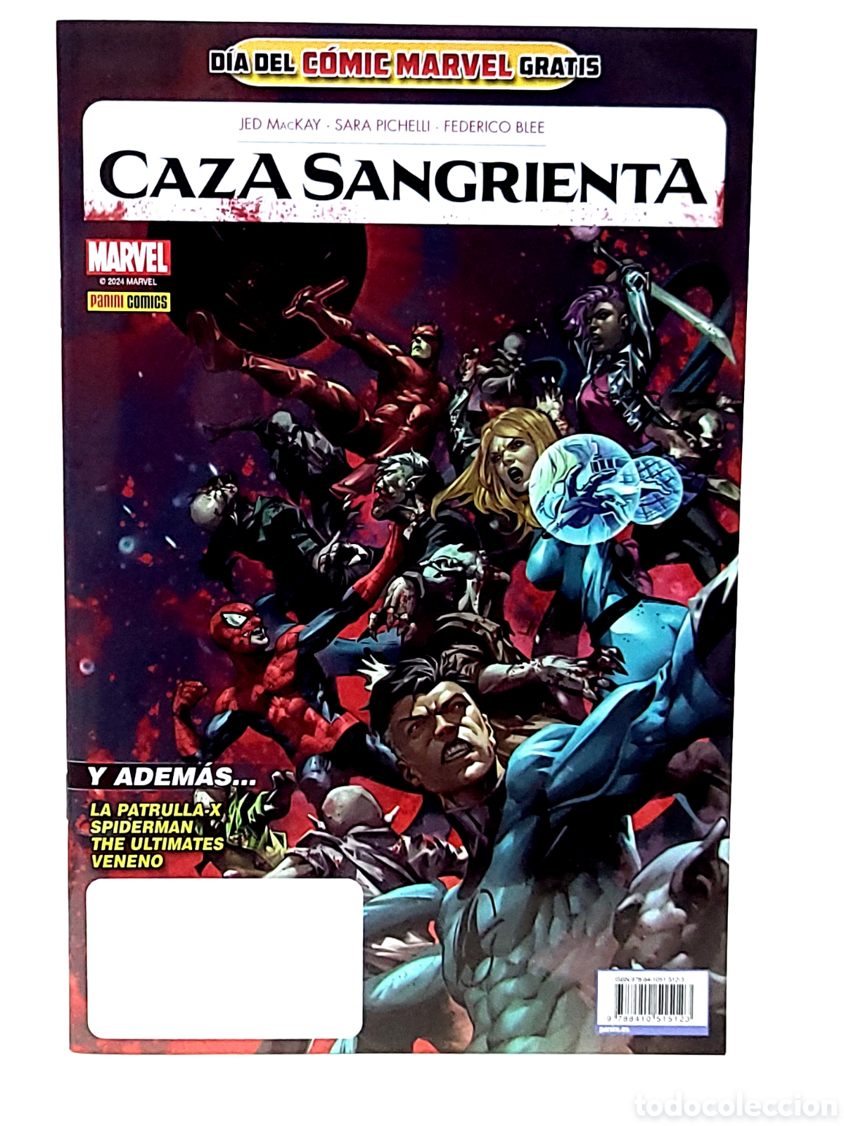 C&oacute;mics: DE KIOSCO CAZA SANGRIENTA 1 DIA DEL COMIC MARVEL 2024 PANINI COMICS GRAPA - Foto 1