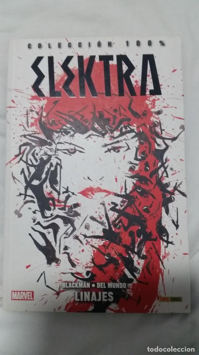 C&oacute;mics: 100% MARVEL: ELEKTRA - TOMO 1: LINAJES - PANINI - DESCUENTO 20%&iexcl;&iexcl;&iexcl; - Foto 1