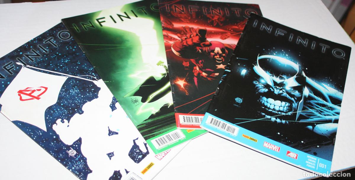 C&oacute;mics: INFINITO ( PANINI)- COLECCI&Oacute;N COMPLETA DE 4 N&Uacute;MEROS. - Foto 2