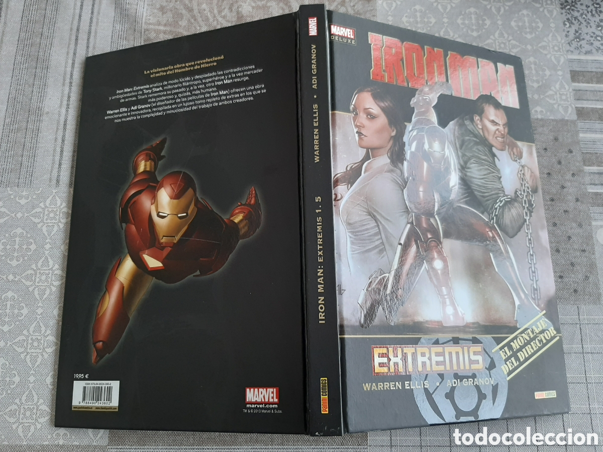 C&oacute;mics: Iron Man Extremis Marvel Deluxe - Foto 2